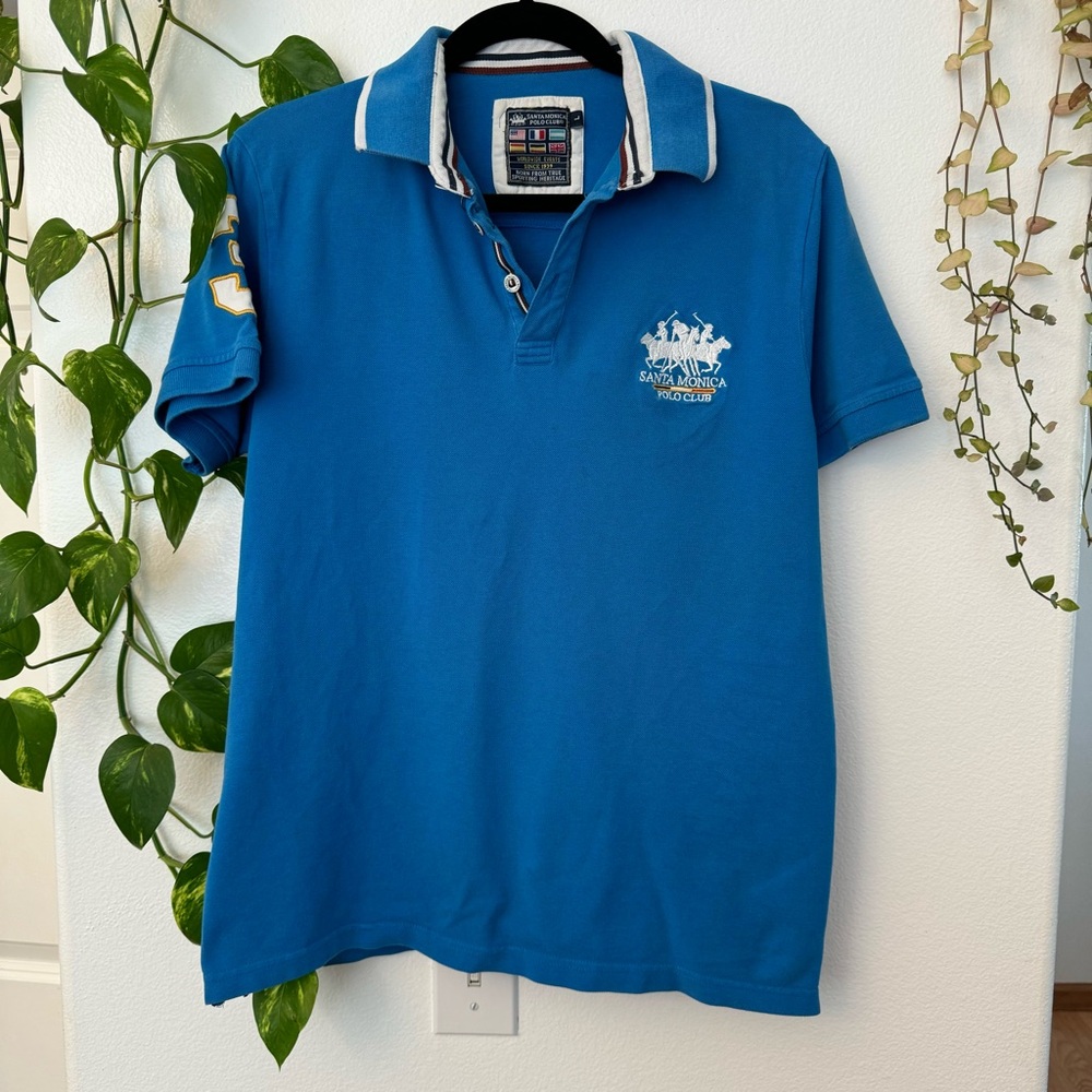 Polo Club Santa Monica Men’s blue Shirt.